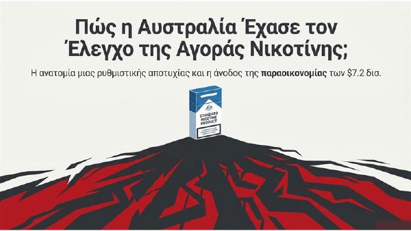 Πώς η Αυστραλία Έχασε τον Έλεγχο της Αγοράς Νικοτίνης;