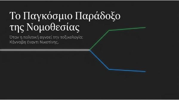 Το Παγκόσμιο Παράδοξο της Νομοθεσίας: Κάνναβη Έναντι Νικοτίνης