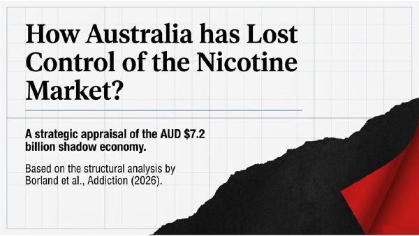 How Australia has Lost Control of the Nicotine Market?