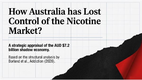 How Australia has Lost Control of the Nicotine Market?