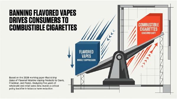 Banning Flavored Vapes Can Make People Buy More Cigarettes, New Study Finds