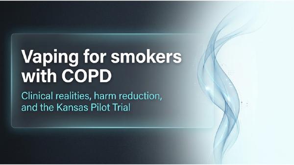 Vaping for smokers with COPD